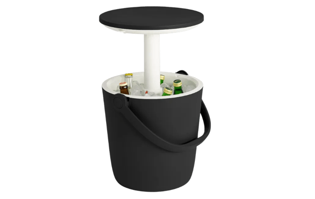 Go Bar 16L Portable Cooler Table - Grey