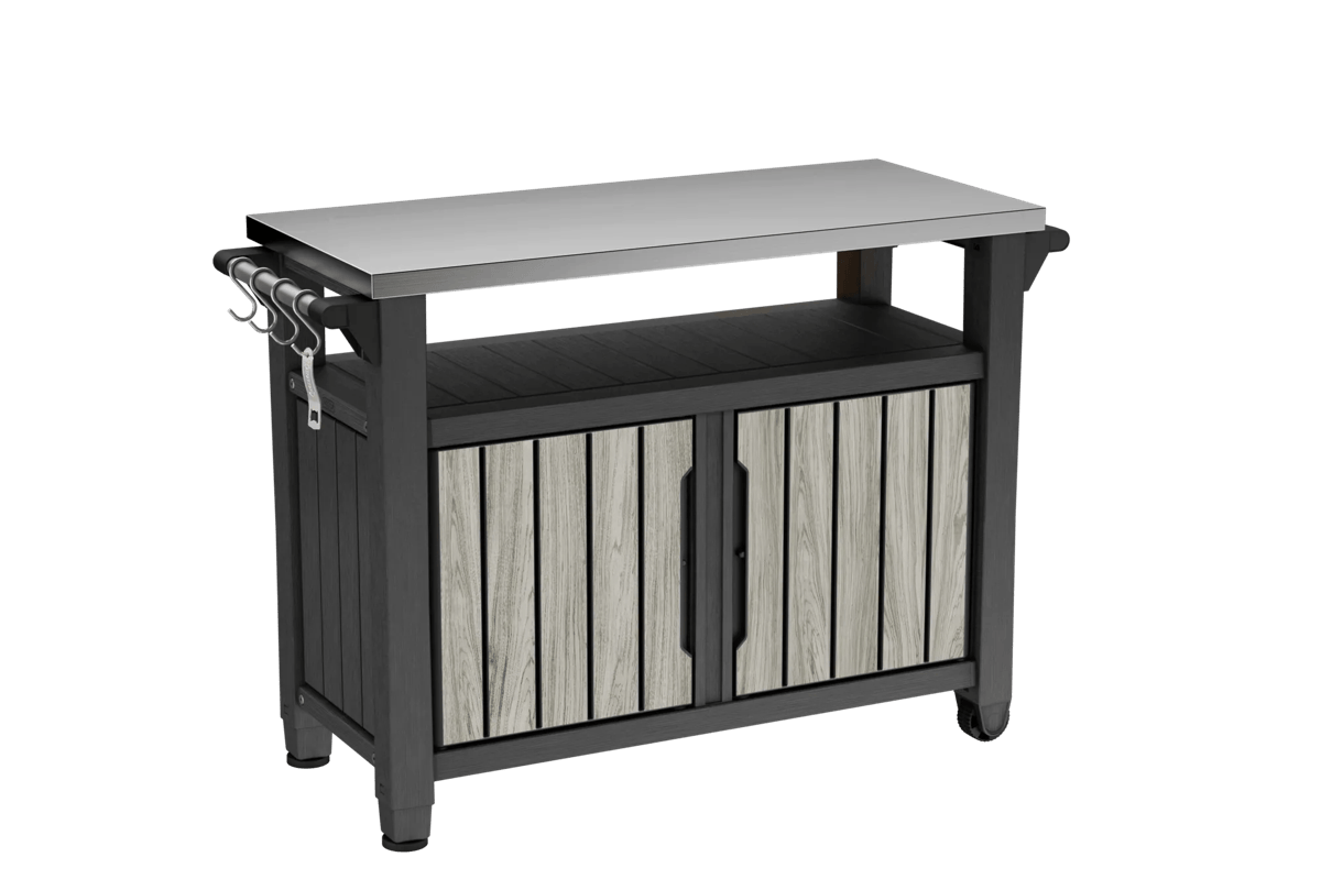 Unity XL Outdoor Kitchen BBQ Table  - Storm Grey