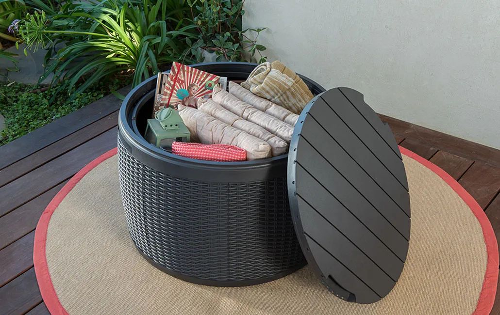 Achetez le coffre de terrasse Circa de 140 litres en graphite – Keter Canada