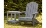 Kiawah Gray Outdoor Adirondack Chair - Keter US