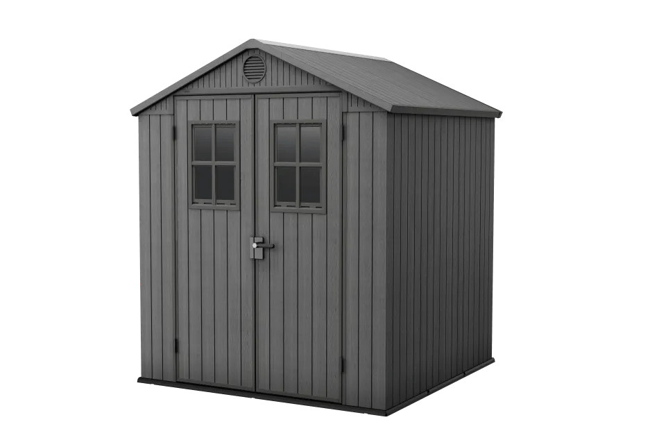 Darwin 66 Tuinhuis - 190x183x221 cm - Grijs