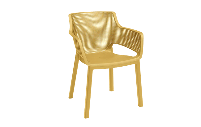 סט אליסה בלקוני - צהוב חרדל