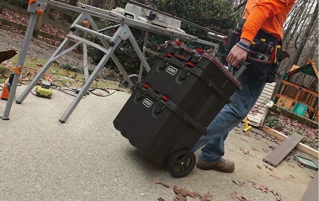 Stack & Roll System Tool Box Storage - Keter US