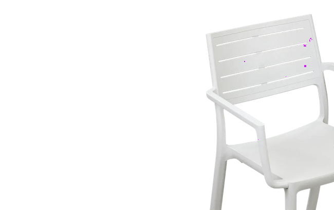 כיסא מטליין - אפור בהיר