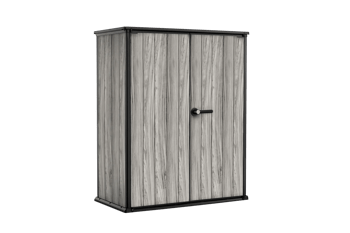 Signature Vertical Storage Shed - Storm Grey - Small Sheds