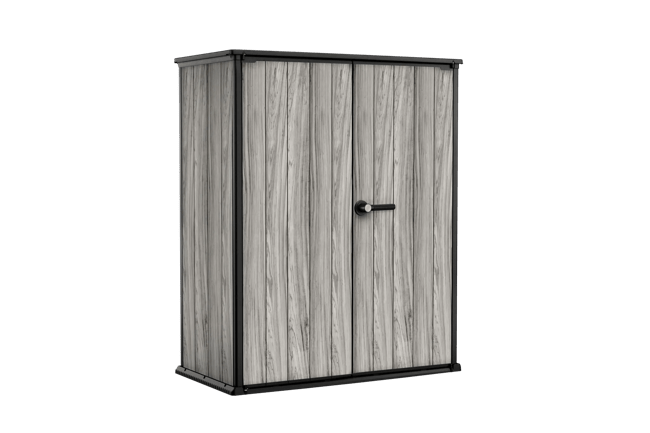 Signature Vertical Storage Shed - Storm Gray - Keter US