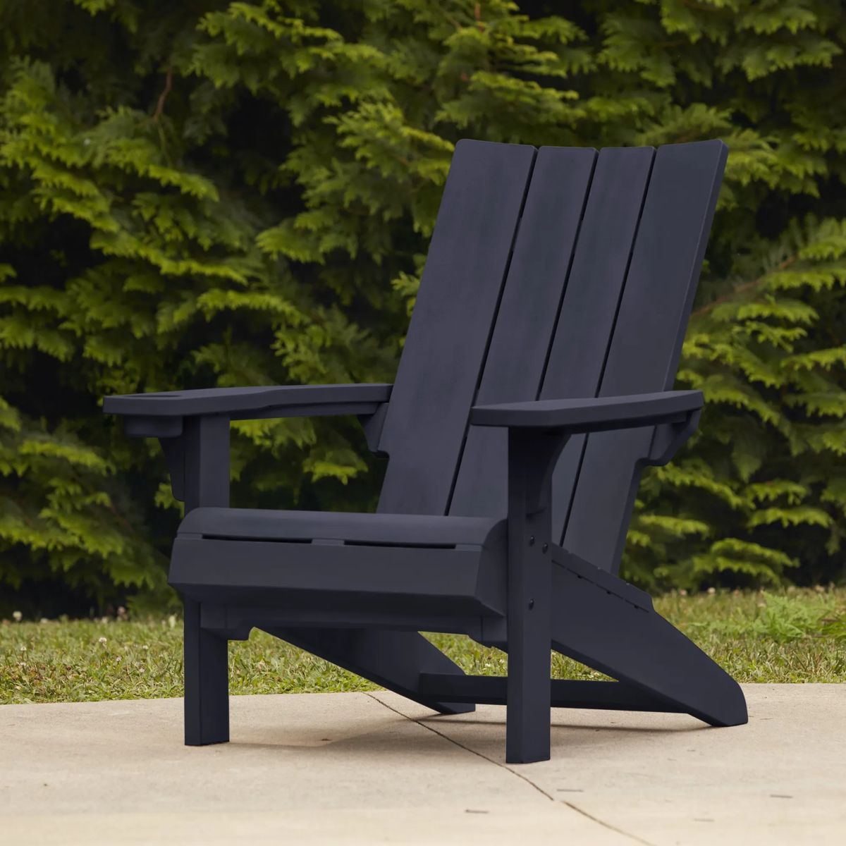 Chaise Adirondack moderne - Bleu nuit