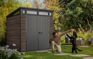 Signature 7x7 Gartenhaus - 214x218x226 cm - Palisander