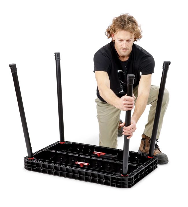 Banco de trabajo plegable Ultimate - Negro
