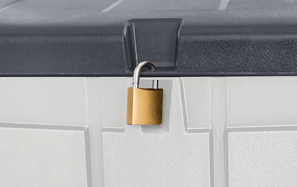 Novel Black 90 Gallon Storage Deck Box - Keter US