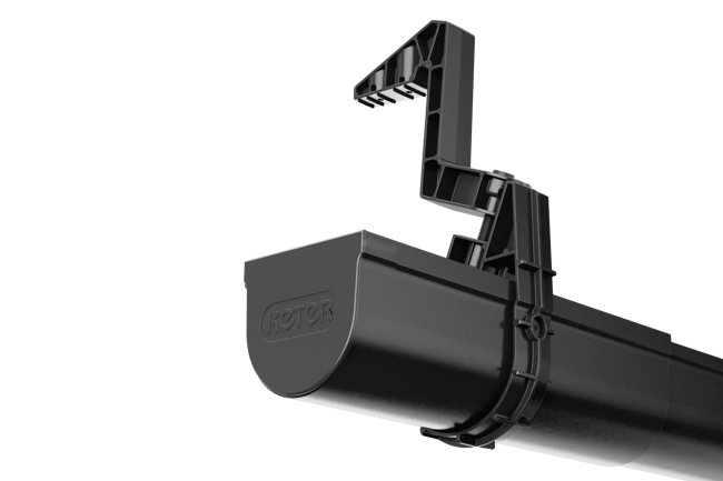 Rain Gutter - Schwarz