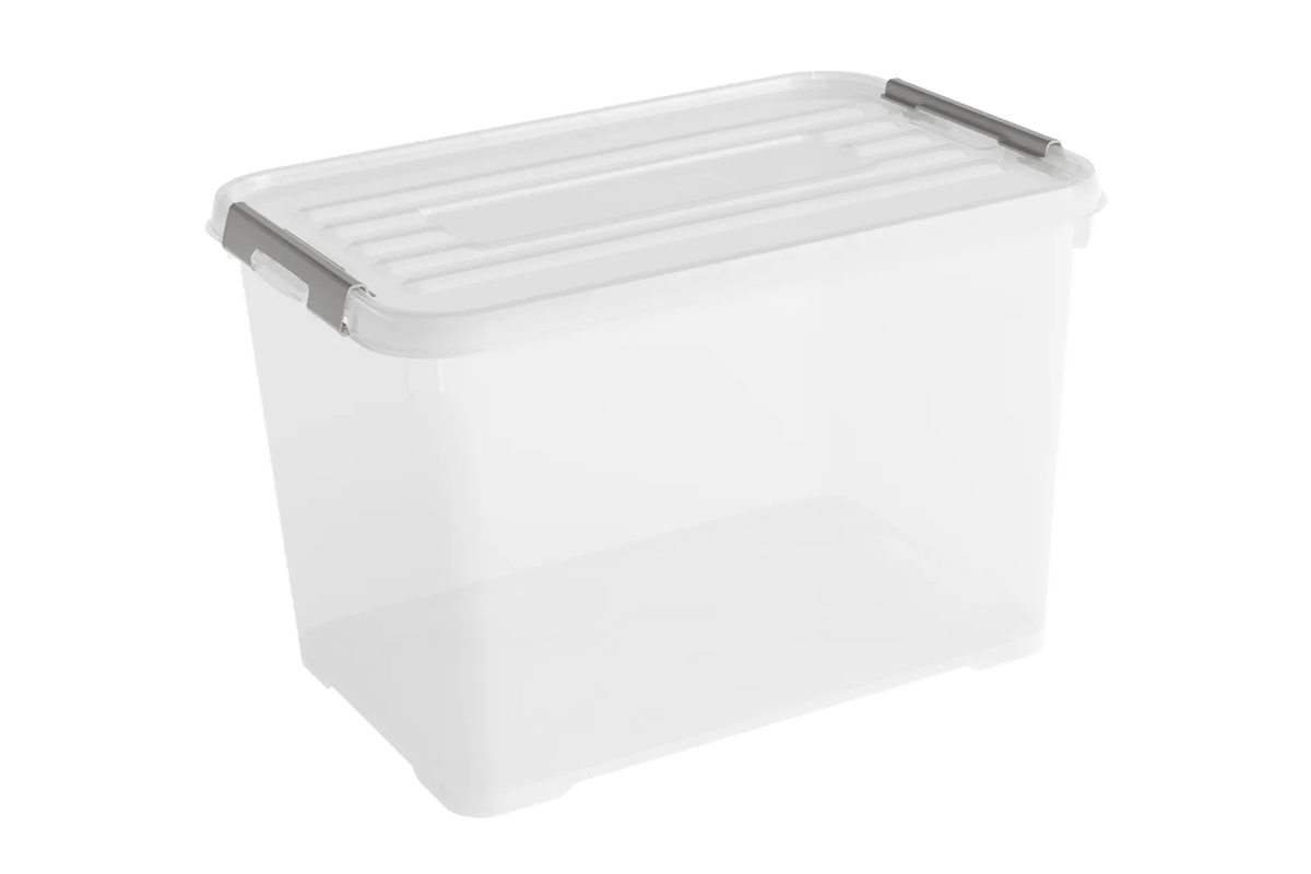 Handy+ Opbergbox 65L - Transparant