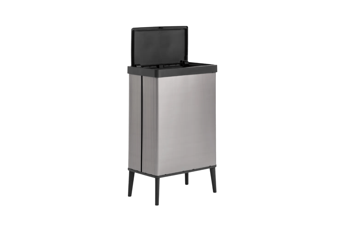 Verto High Prullenbak 54L - Grijs