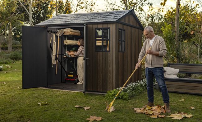 Signature 759 Tuinhuis - 230x287x246cm - Walnut