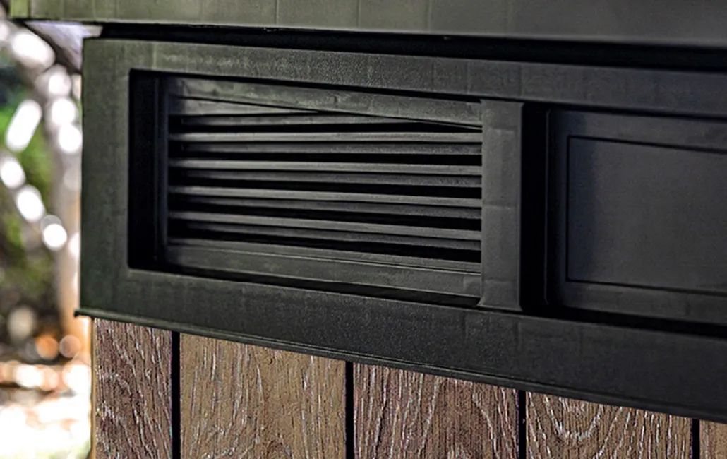 Buy Signature Walnut Brown Horizontal Storage Shed- Keter Canada