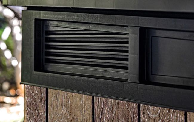 Remise de rangement horizontale en noyer Signature brune – Keter Canada