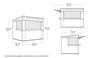 Signature Outdoor Garden Bar - Walnut Brown