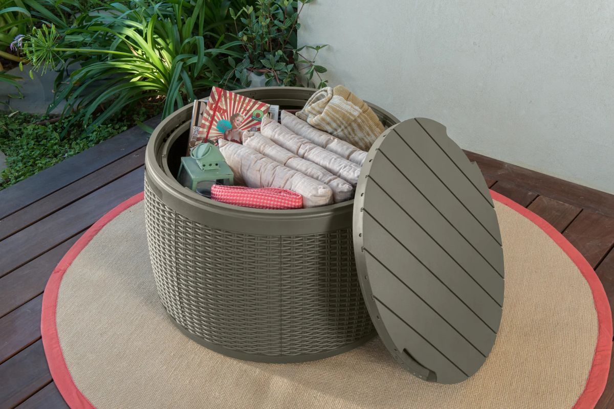 Circa 37 Gallon Storage Deck Box - Green - Keter US