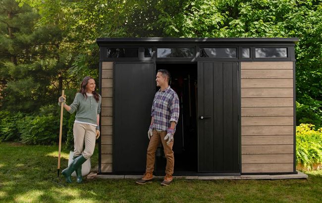 Signature Shed 11x7ft - Ashwood Brown