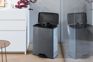 Decobin Duo Prullenbak 26L+26L - Grijs