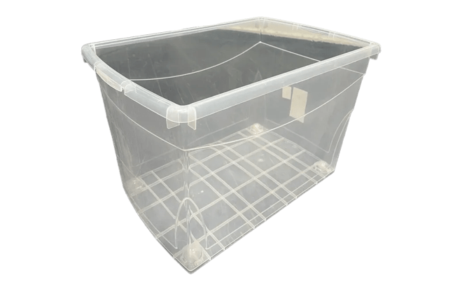 ארגז נע אומני 60 ליטר - שקוף thumbnail