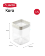 Kara Voorraadbus 1,2L - Wit