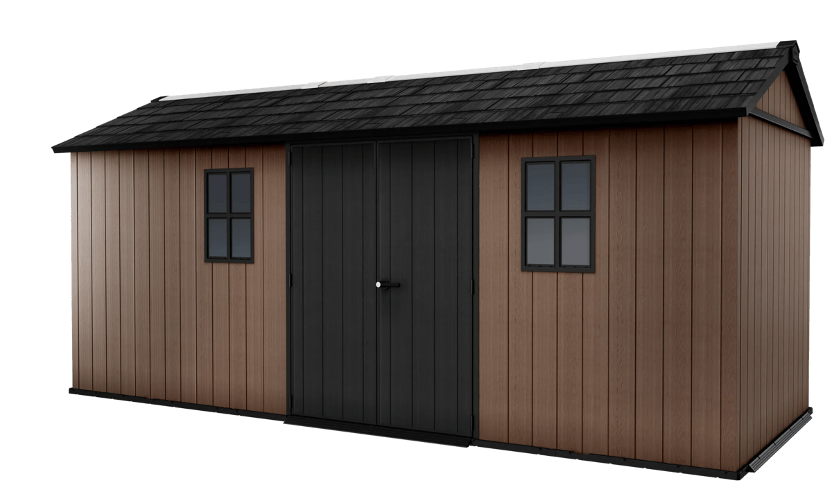 Caseta de exterior Newton Plus 1775 - 230x539x246 cm y 11,2 m2