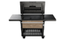 Signature Patio Cooler and Beverage Cart - Ashwood Brown