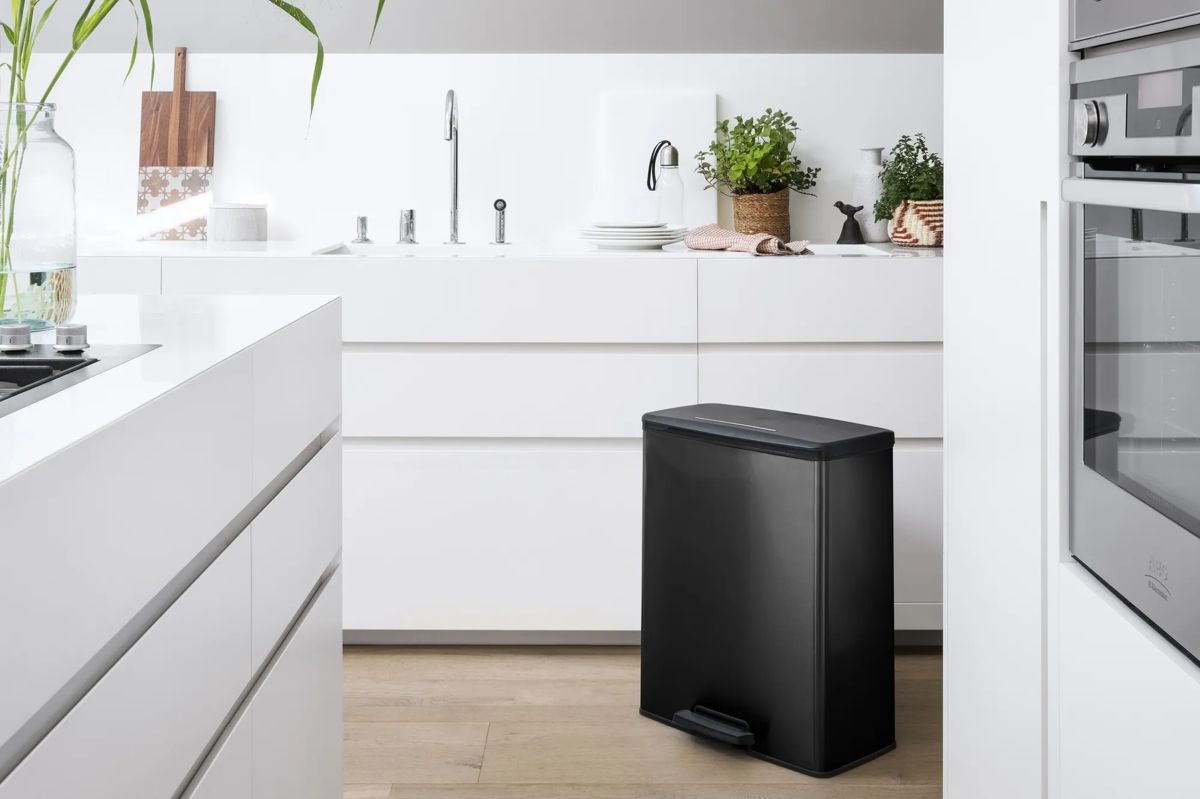 Decobin Prullenbak 65L - Zwart