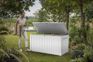 170 Gallon Outdoor Deck Box White - Keter US