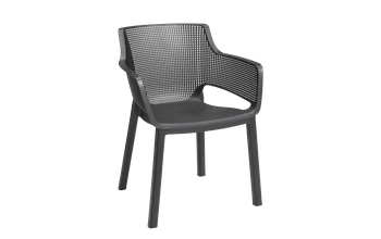 Elisa Dining Chair Set of 6 - Graphite - Seating