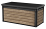 Signature Ashwood Brown 150 Gallon Storage Deck Box - Keter US