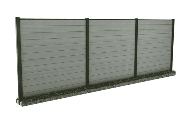 Fence Kit with 240cm Post  - Green