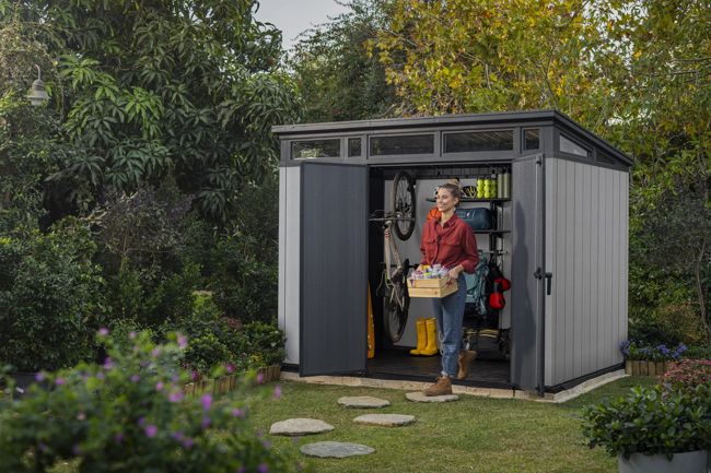 Artisan-Gartenhaus 2.0 9x7 - Dunkelgrau