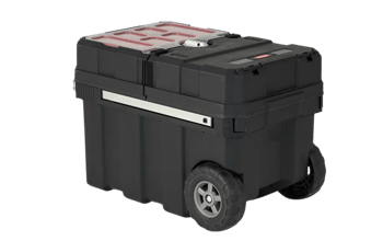 Masterloader Rolling Tool Box - Black - Tool Storage