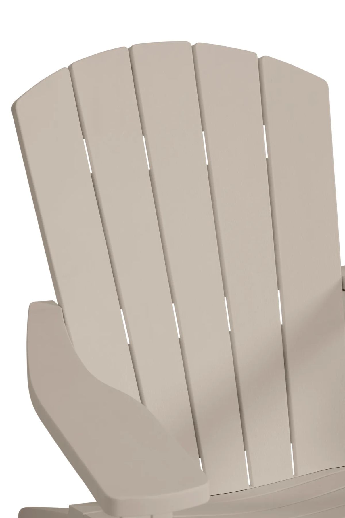 Troy Adirondack Tuinstoelen met Deluxe Bijzettafel - Soft Beige