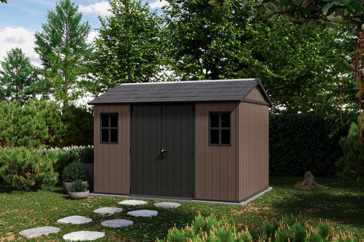 Caseta de exterior Newton Plus 1175 - 230x350x246 cm y 7,2m2 