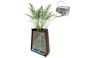 Self Watering Rosewood Brown Conical Tall Planter - Keter US