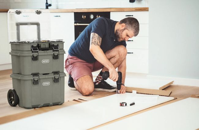 Stack & Roll System Tool Box Storage - Keter US
