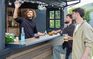 Signature Outdoor Garden Bar - Walnut Brown