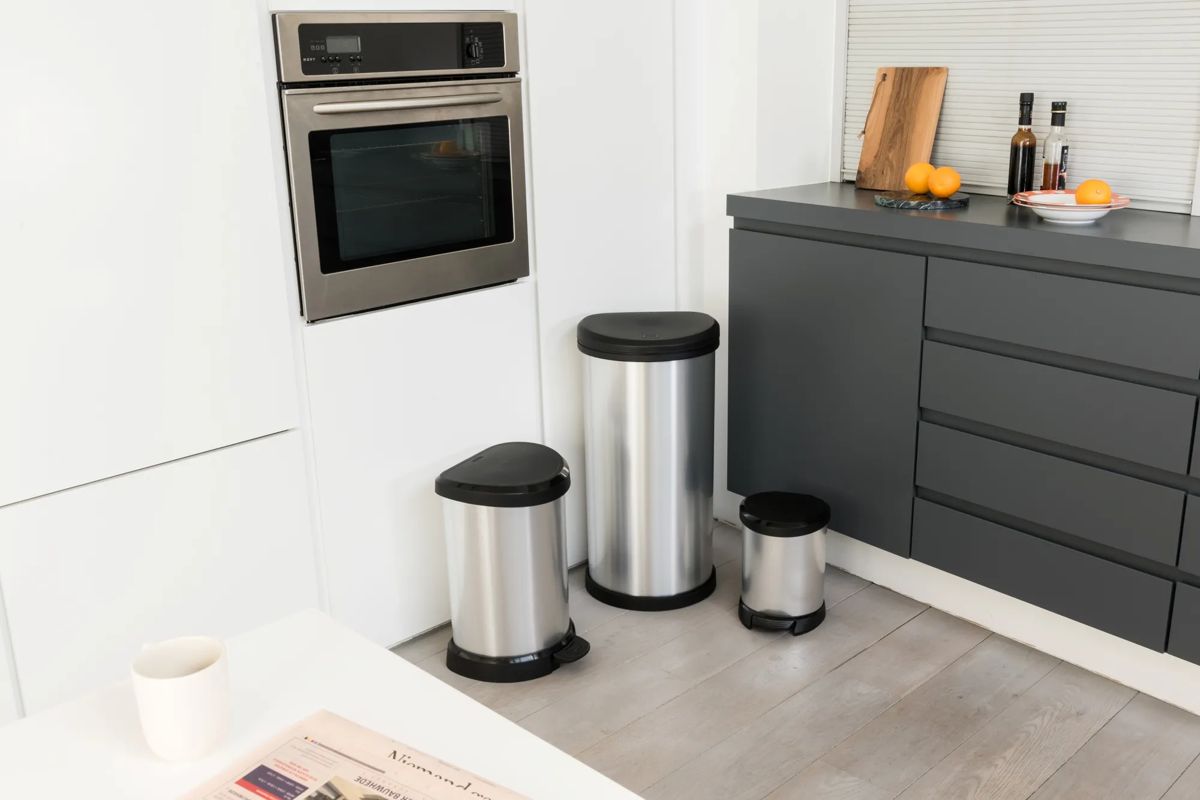 Decobin Pedaalemmer 5L - Zilver