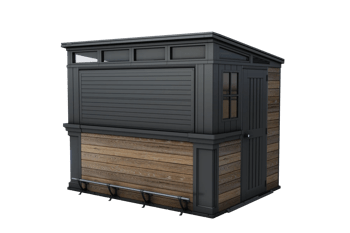 Signature Outdoor Garden Bar - Walnut Brown - Outdoor Dining