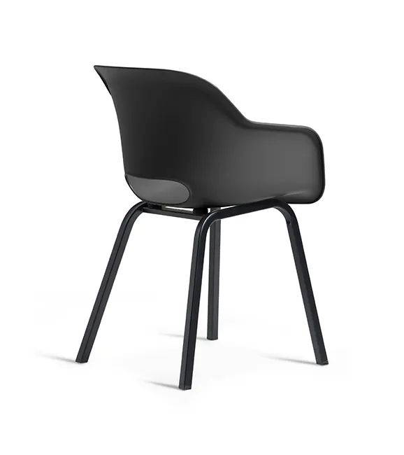 Signature Porto Tisch 160 cm + 4x Noa Stühle Graphit -