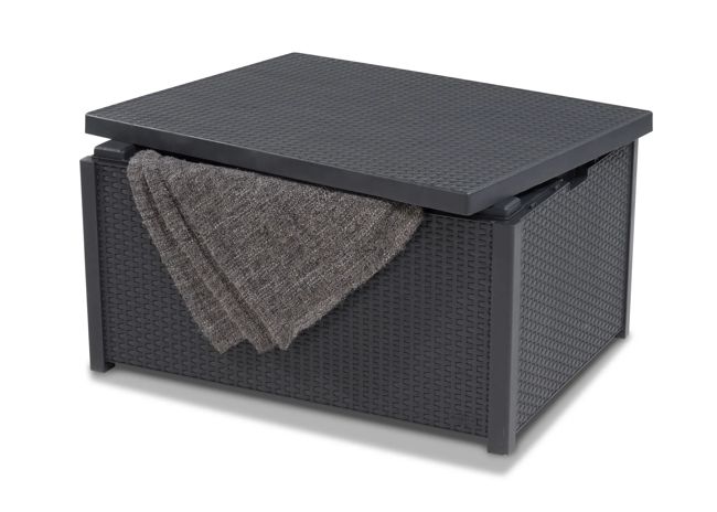 Arica Aufbewahrungstisch – 79x59x42 cm - Grau