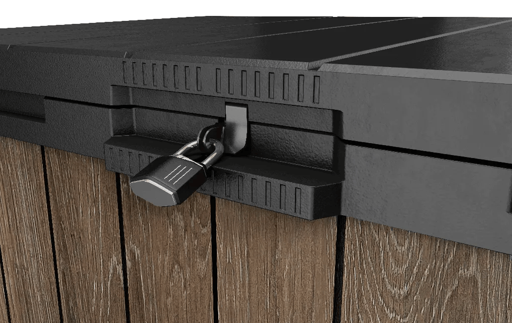 Signature Store-it-Out Aufbewahrungsbox – 141×82×120 cm - Walnuss