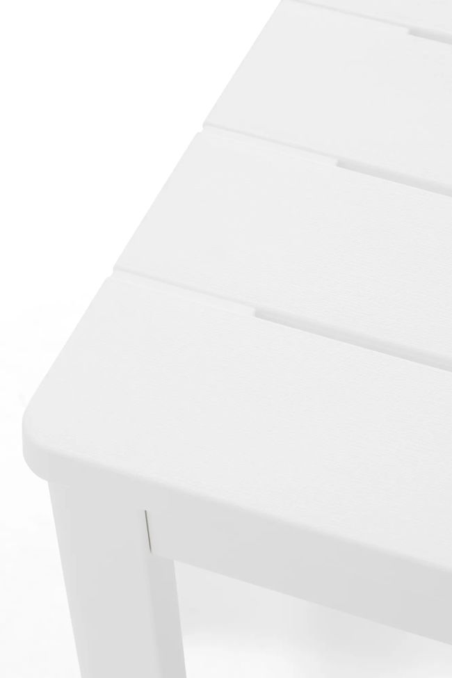 Troy Deluxe Bijzettafel - 40,5x40,5cm - Wit