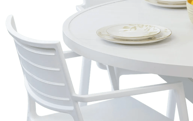 שולחן עגול פרלין 120 ס