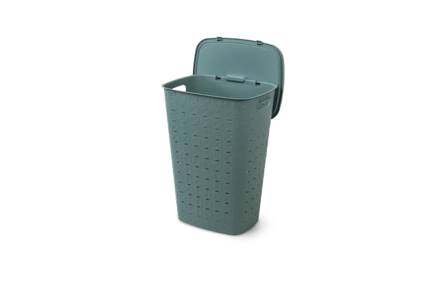 סל כביסה סופטקס 56 ליטר - כחול