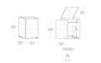 Hide Away 96 Gallon Single Trash Can Shed - Brown - Keter US
