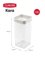 Kara Voorraadbus 1,8L - Wit